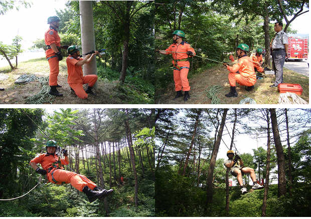 계곡고립자 구조훈련.jpg