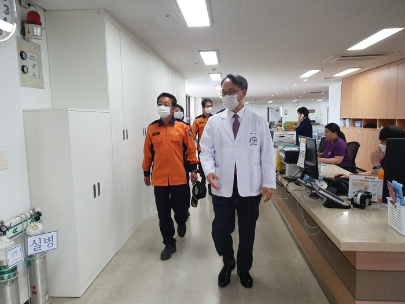춘천소방서, 비화재경보 저감 관서장 현장점검 및 화재안전컨설팅