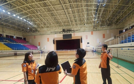 춘천소방서, 전국동시 지방선거 대비 개표소 현장점검