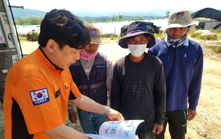 춘천소방서, 외국인 근로자 주거시설 화재 예방 강화