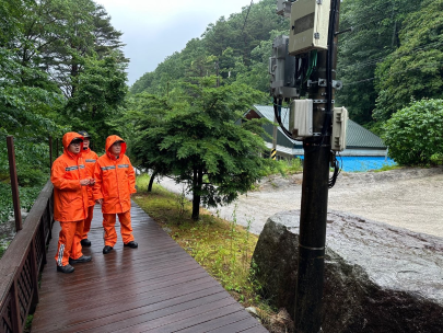 철원소방서, 집중호우 대비 침수우려지역 관서장 현장 점검 실시