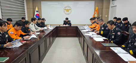 철원소방서, 2026년 주요업무 추진계획 보고회 개최