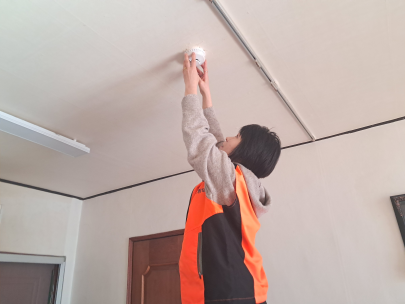 동해소방서, 동해여성의용소방대, 겨울철 취약계층 안전 지킴이 나서